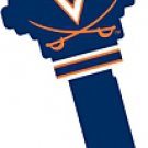 Key Blanks. NCAA Key blank VIRGINIA CAVALIERS image on house Key.