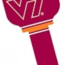 Key Blanks. NCAA Key blank VIRGINIA TECH HOKIES image on house Key.