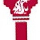 Key Blanks. NCAA Key blank WASHINGTON STATE COUGARS image on house Key.