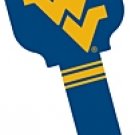 Key Blanks. NCAA Key blank WEST VIRGINIA MOUNTAINEERS image on house Key.