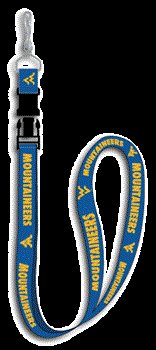 Lanyards. NCAA - WEST VIRGINIA MOUNTAINEERS LANYARDS