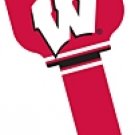 Key Blanks. NCAA Key blank WISCONSIN BADGERS image on house Key.