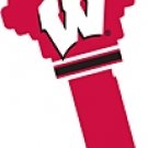 Key Blanks. NCAA Key blank WISCONSIN BADGERS image on house Key.