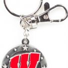 Key Chain. NCAA  WISCONSIN BADGERS KEY CHAIN