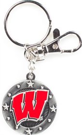 Key Chain. NCAA  WISCONSIN BADGERS KEY CHAIN
