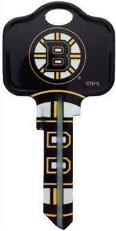 Key Blanks. NHL- BOSTON BRUINS image on house Key.