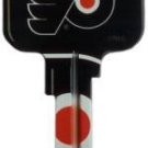 Key Blanks. NHL- PHILADELPHIA FLYERS image on house Key