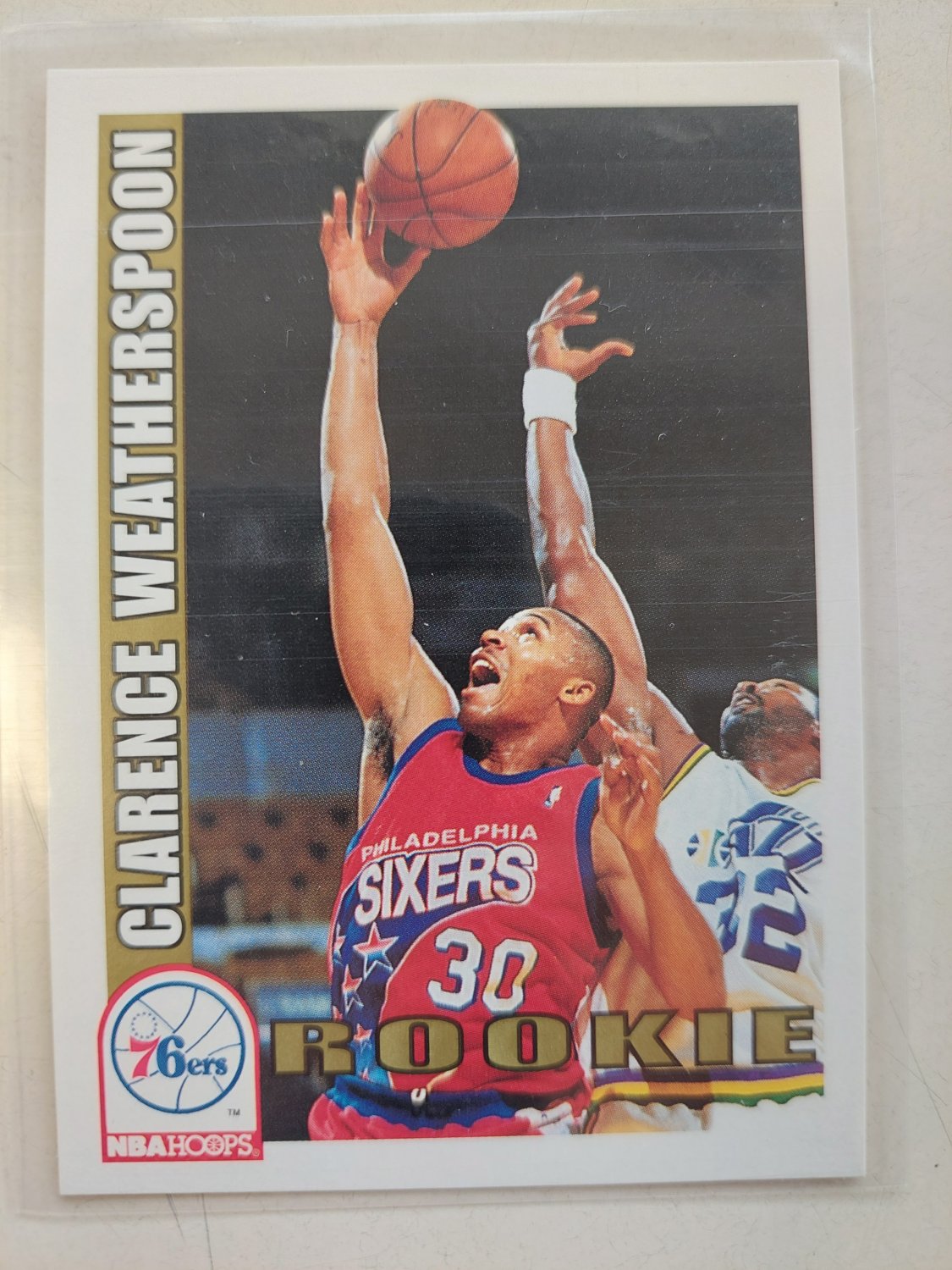Clarence Weatherspoon 1992 basketball card