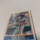 Von Hayes 1990 sportflics baseball