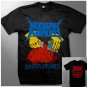 VTG1988 NUCLEAR ASSAULT BRAINWASHED HEAVY CATTON T SHIRT GILDAN REPRINT