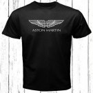 Aston Martin Car Logo Men's Black T-Shirt
