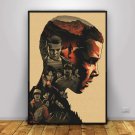 Stranger Things Poster, Retro Print, Wall Decor, Tv Series Gift, Kraft Paper Print