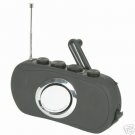 DYNAMO WIND UP WEATHERPROOF RADIO WITH LED TORCH