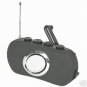 DYNAMO WIND UP WEATHERPROOF RADIO WITH LED TORCH