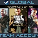 Grand Theft Auto IV 4 The Complete Edition [Steam Account] Region Free PC