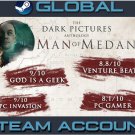 The Dark Pictures Anthology: Man of Medan [Steam Account] Region Free PC