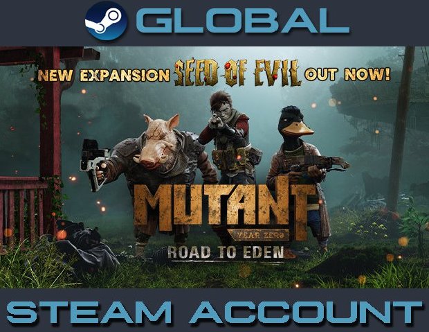 Mutant Year Zero: Road to Eden [Steam Account] Region Free PC