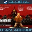 Wolfenstein 2 II: The New Colossus [Steam Account] Region Free PC
