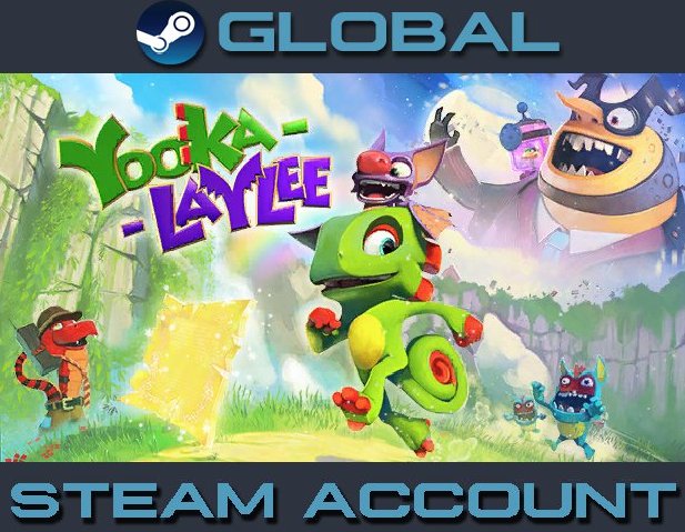 Yooka-Laylee [Steam Account] Region Free PC