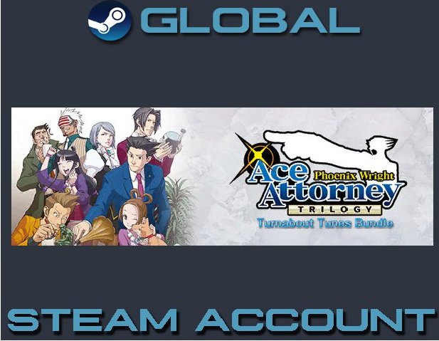 Phoenix Wright Ace Attorney Trilogy &eacute;��&egrave;&raquo;&cent;&egrave;&pound;�&aring;�&curren;123 [Steam Account] Region Free PC
