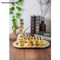 Luxury Wine Set Oval Tray Wide Wine Pot Accessories Handicraft Souvenir Arts Home Decor