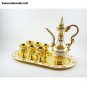 Luxury Wine Set Oval Tray Wide Wine Pot Accessories Handicraft Souvenir Arts Home Decor