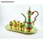 Luxury Wine Set Oval Tray Wide Wine Pot Accessories Handicraft Souvenir Arts Home Decor