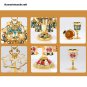 Luxury Wine Set 2 Layer Display Shots Accessories Handicraft Souvenir Arts Home Decor