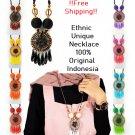 Womens Unique and Antique Ethnic Nail Necklace Jewelry handmade 100% Original Indonesia