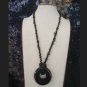 Womens Unique and Antique Donut Stone Necklace Jewelry 100% Borneo Stone Indonesia