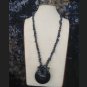 Womens Unique and Antique Donut Stone Necklace Jewelry 100% Borneo Stone Indonesia