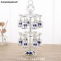 Luxury Wine Set 2 Layer Display Shots Accessories Handicraft Souvenir Arts Home Decor