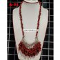 Womens Unique and Antique Borneo pebble gemstone necklace Jewelry