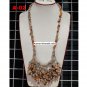 Womens Unique and Antique Borneo pebble gemstone necklace Jewelry