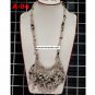 Womens Unique and Antique Borneo pebble gemstone necklace Jewelry