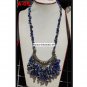 Womens Unique and Antique Borneo pebble gemstone necklace Jewelry