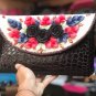 Womens Modified pandan woven wallet
