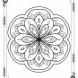 Flower mandala coloring book stress relief, Mandala Coloring Book For Adults