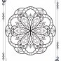 Flower mandala coloring book stress relief, Mandala Coloring Book For Adults