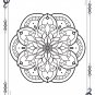 Flower mandala coloring book stress relief, Mandala Coloring Book For Adults