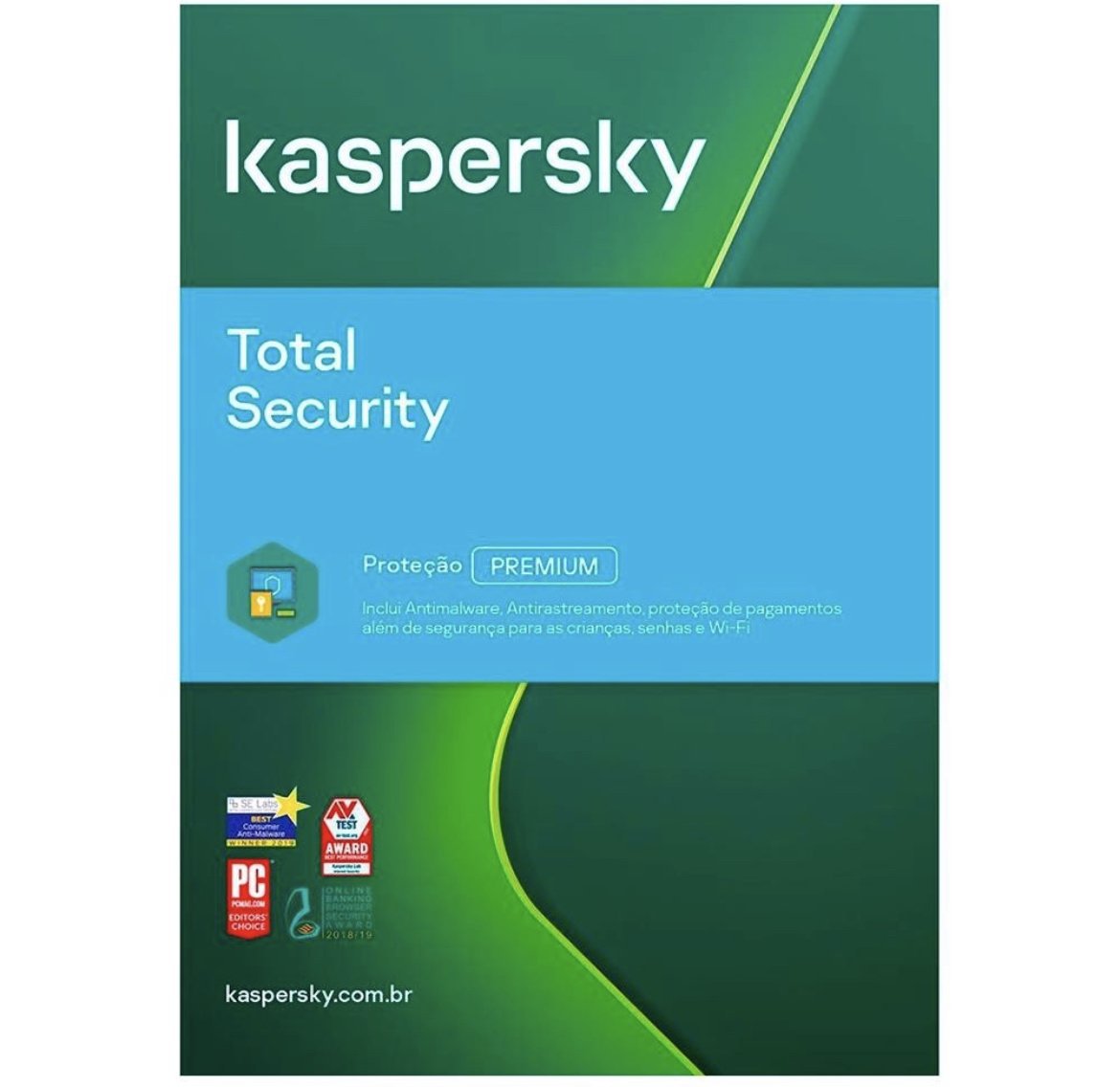 Kaspersky Total Security 1 year 1 pc BR key