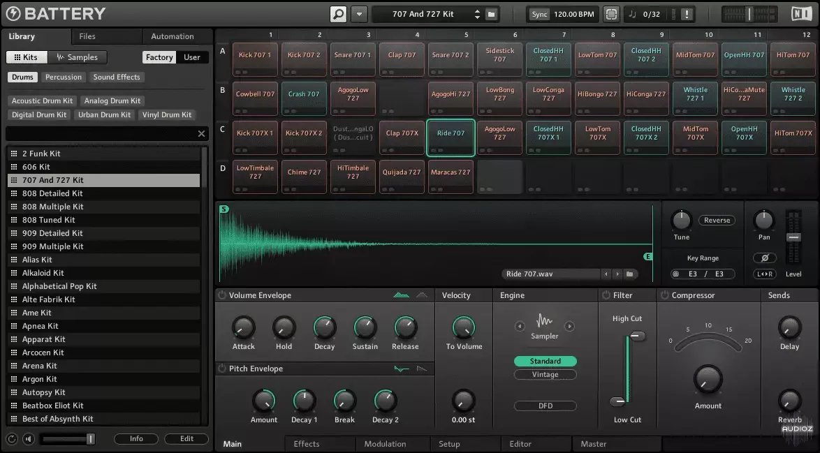 Native Instruments Battery for MacOS