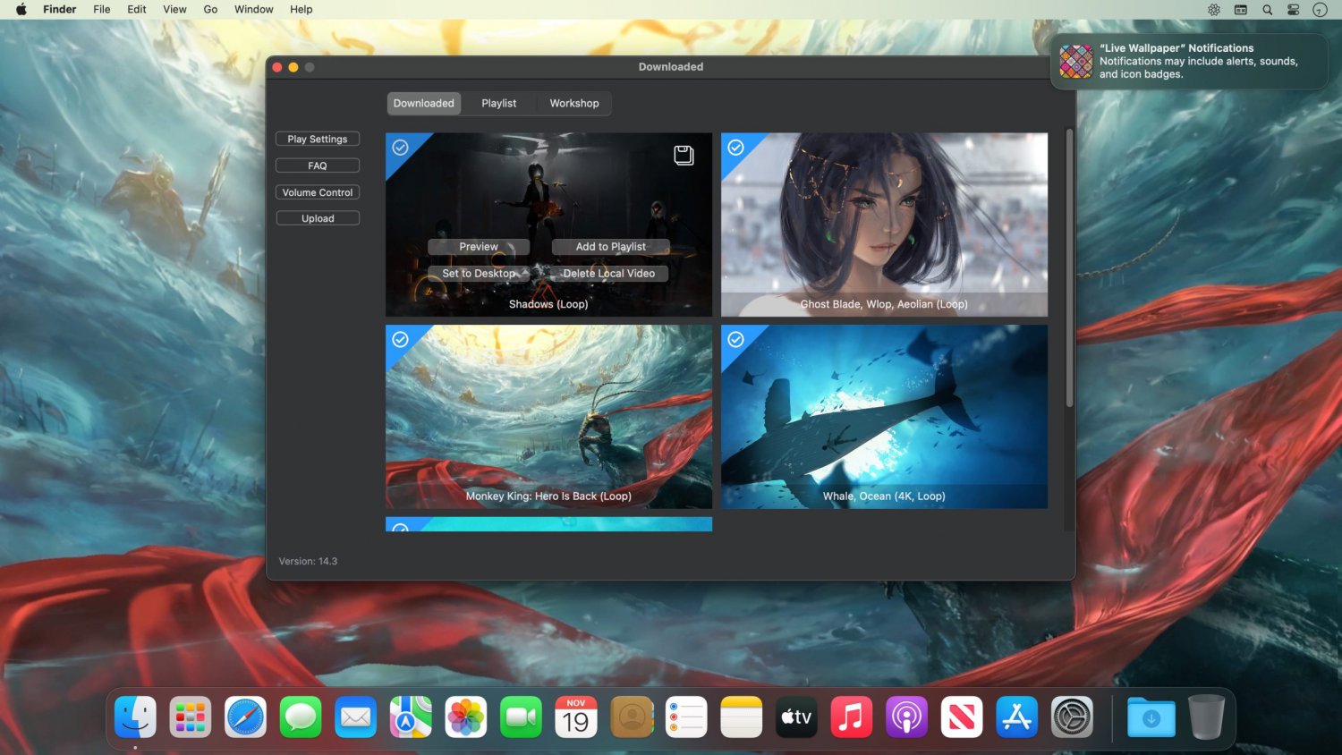 Live Wallpaper & Themes 4K Pro for MacOS