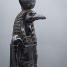 Unique large statue of Writing and Wisdom Egyptian God Thoth Black  from egypt