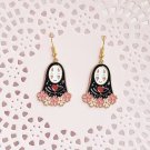 No face earrings, anime earrings, kawaii earrings