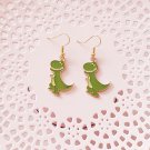 Dinosaur earrings, anime earrings, kawaii earrings