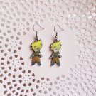 Goku super saiyan earrings, anime earrings, kawaii earrings