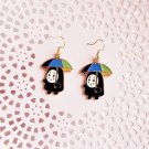 No face earrings, anime earrings, kawaii earrings