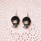 Hanafuda earrings, demon earrings, kawaii earrings