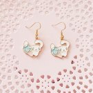 Cinnamoroll earrings, anime earrings, kawaii earrings